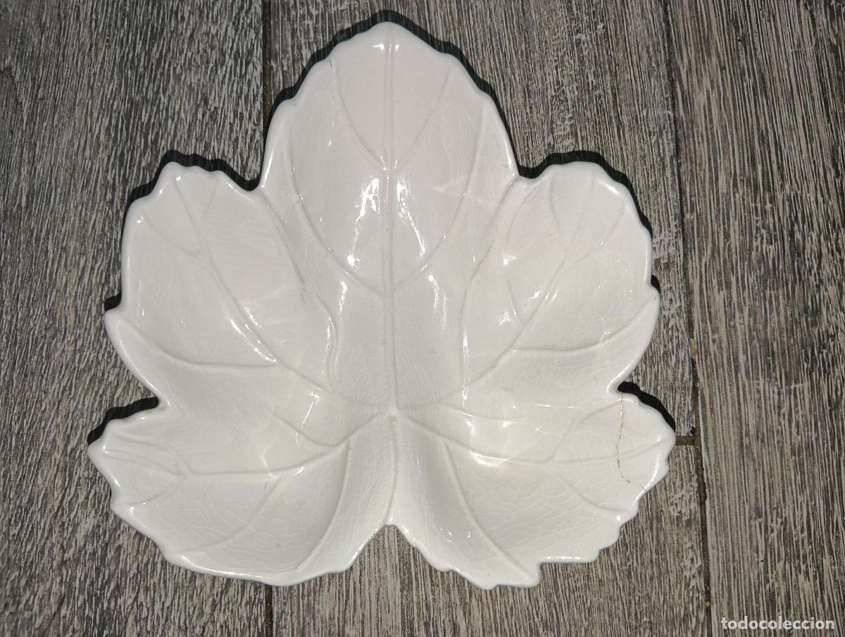 Antig&uuml;edades: Hoja Porcelana la Cartuja Pickman Sevilla bandeja vacia bolsillos