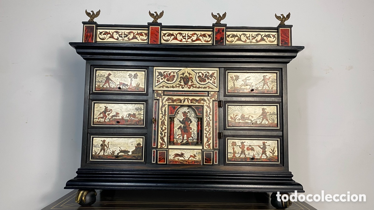 Antig&uuml;edades: Bargue&ntilde;o a&ntilde;os 40/50 (Carey, Hueso, &Eacute;bano)