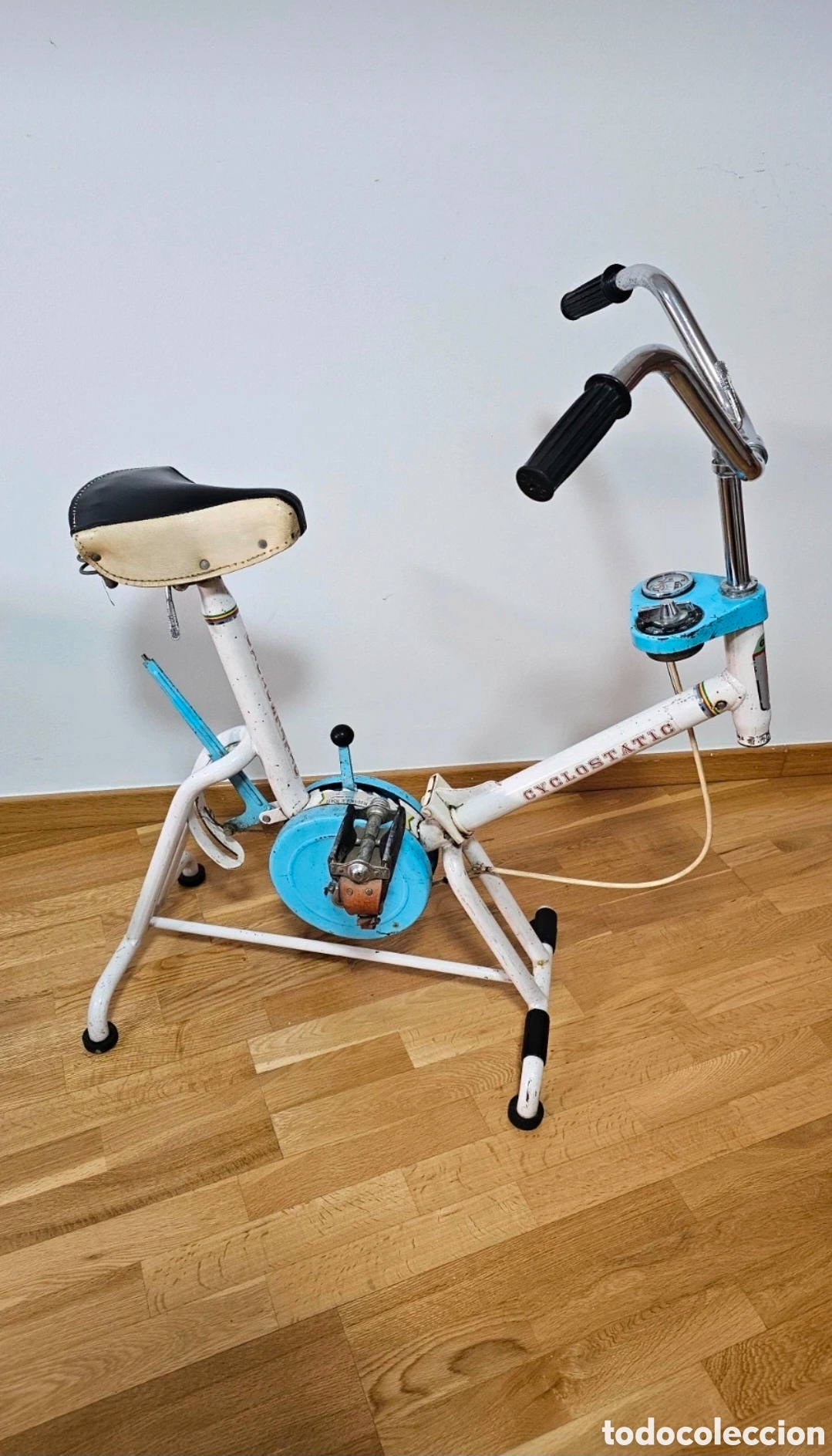 Antig&uuml;edades: Bicicleta Est&aacute;tica Vintage G.A.C. Cyclostatic 70s