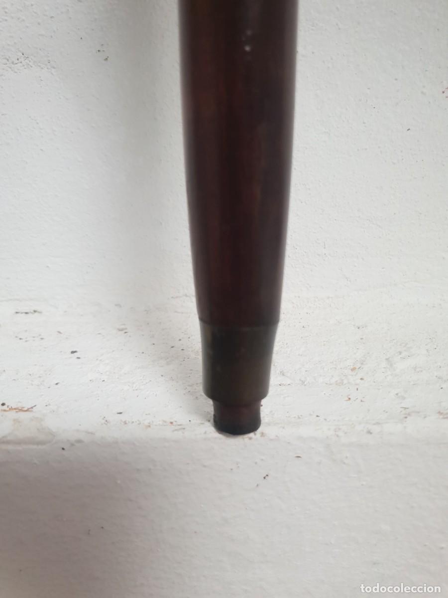 Antig&uuml;edades: Baston madera y metal con incrustaciones - Foto 4