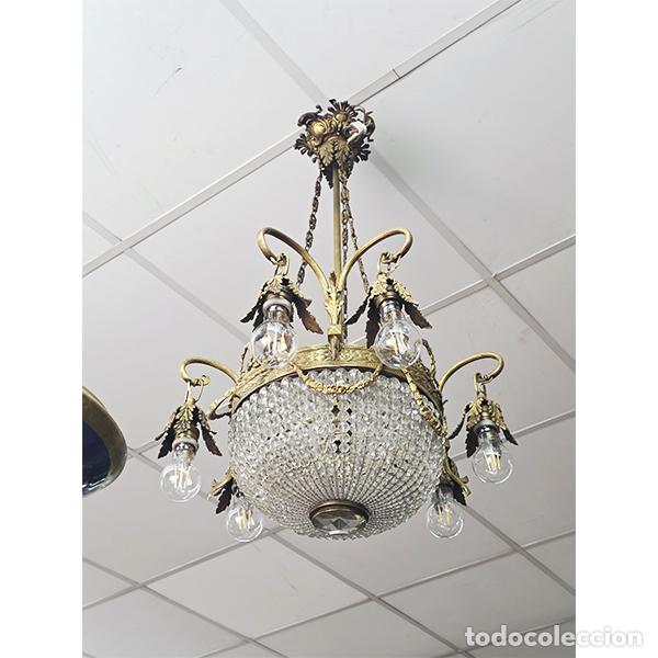 Antig&uuml;edades: Lampara colgante estilo Imperio - Foto 1