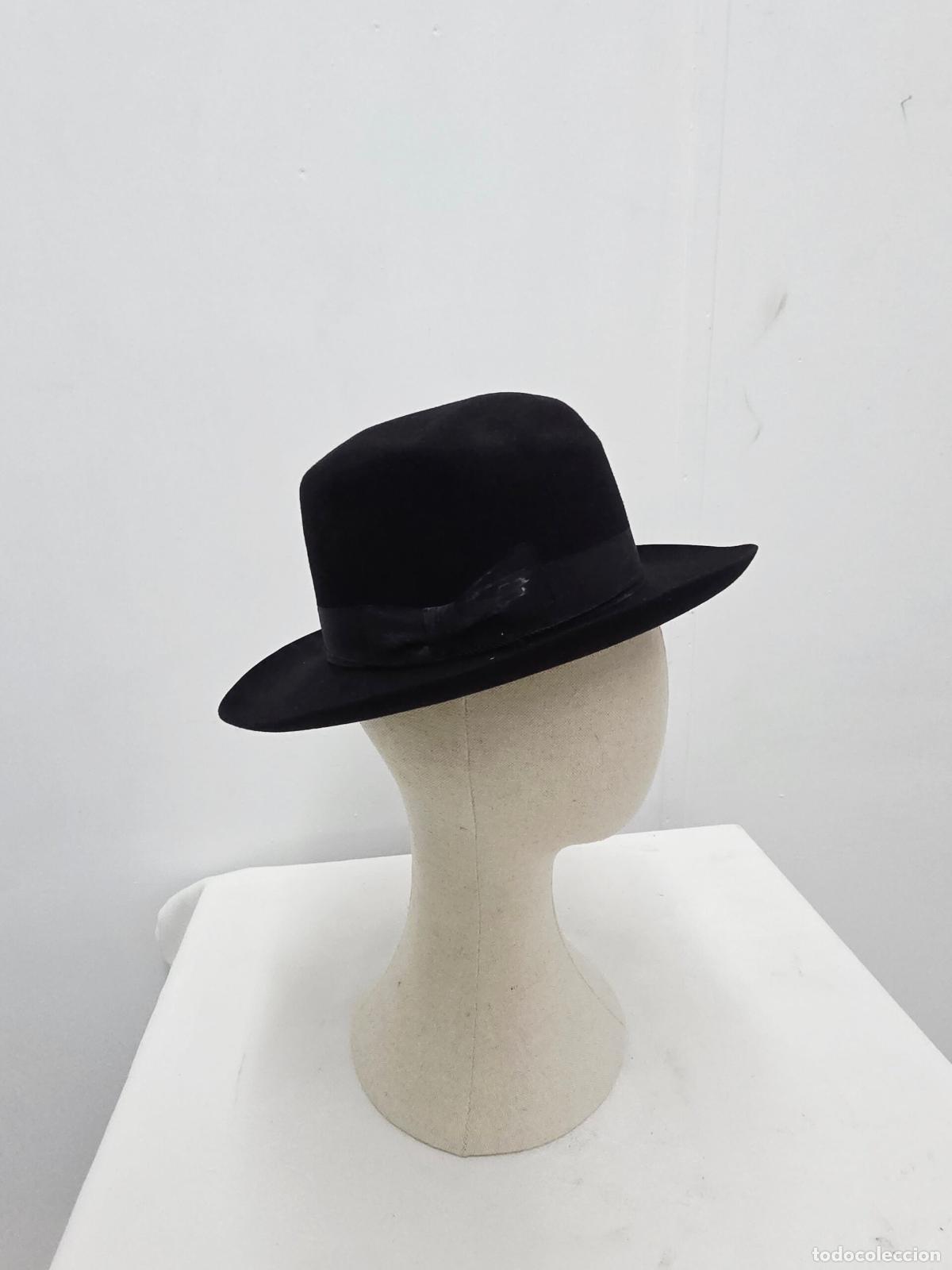 Antig&uuml;edades: Sombrero antiguo de fieltro Arias