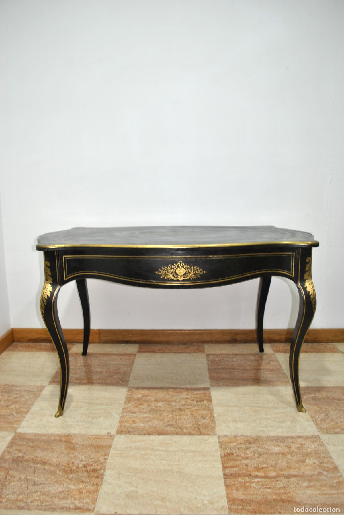 Oggetti Antichi: Mesa despacho escritorio Napoleon III