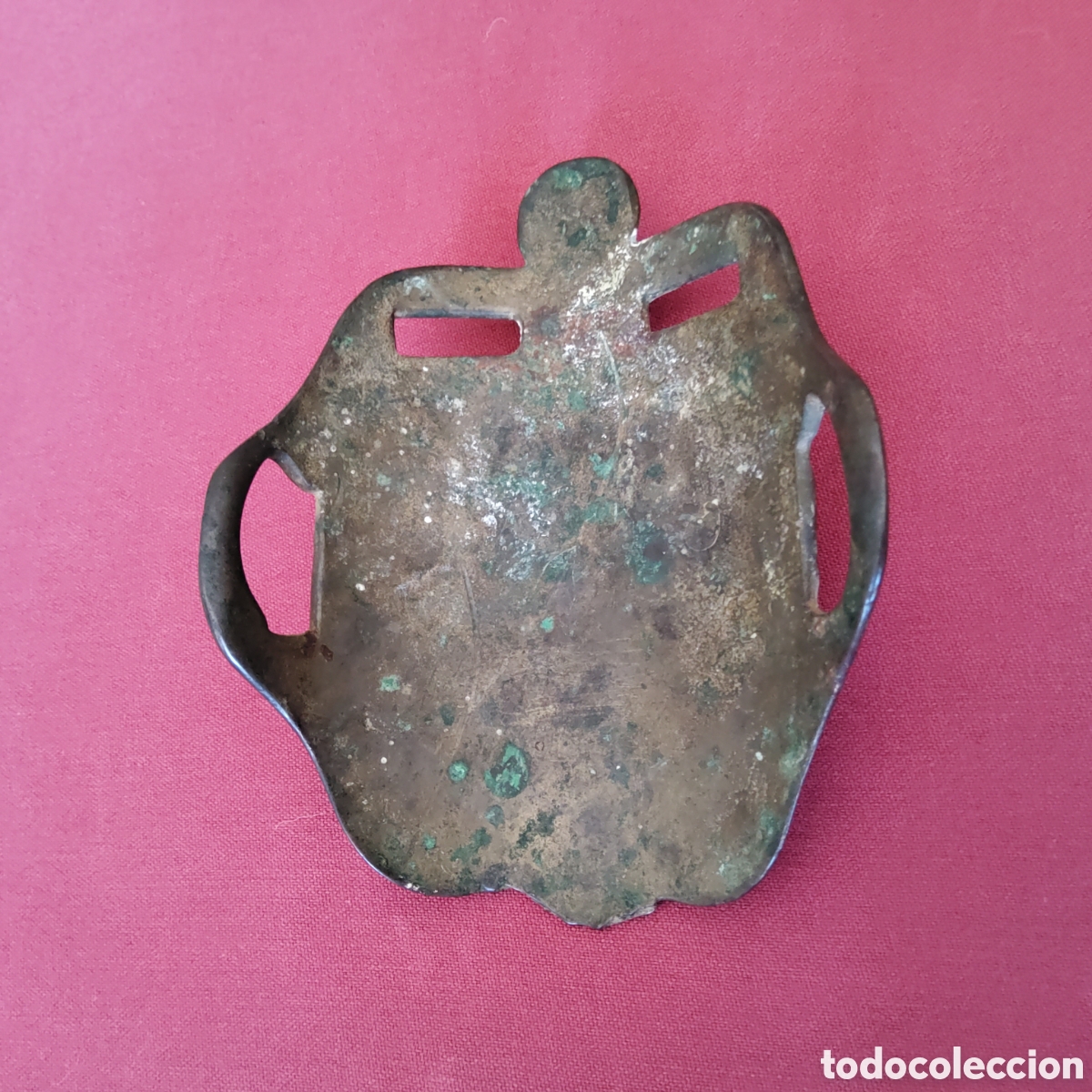 Antig&uuml;edades: ANTIGUA MUSEROLA DE BRONCE PARA CABALLO - Foto 5