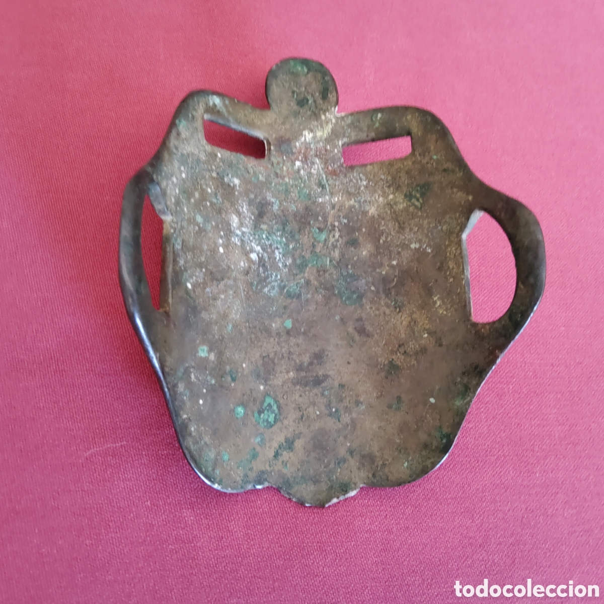 Antig&uuml;edades: ANTIGUA MUSEROLA DE BRONCE PARA CABALLO - Foto 6