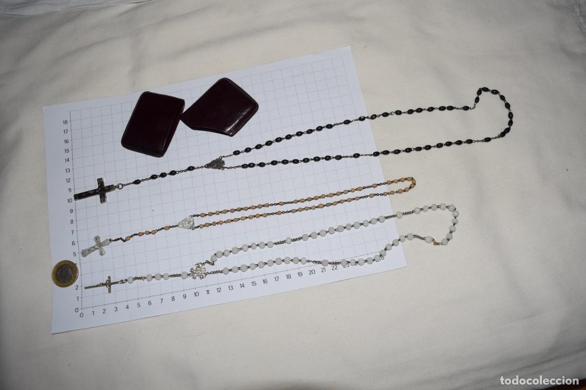 Antiquit&eacute;s: Antiguo, vintage - 3 Rosarios de colecci&oacute;n, diferentes, tipos, clase y &eacute;pocas - &iexcl;MIRA FOSTOS! Lote 4