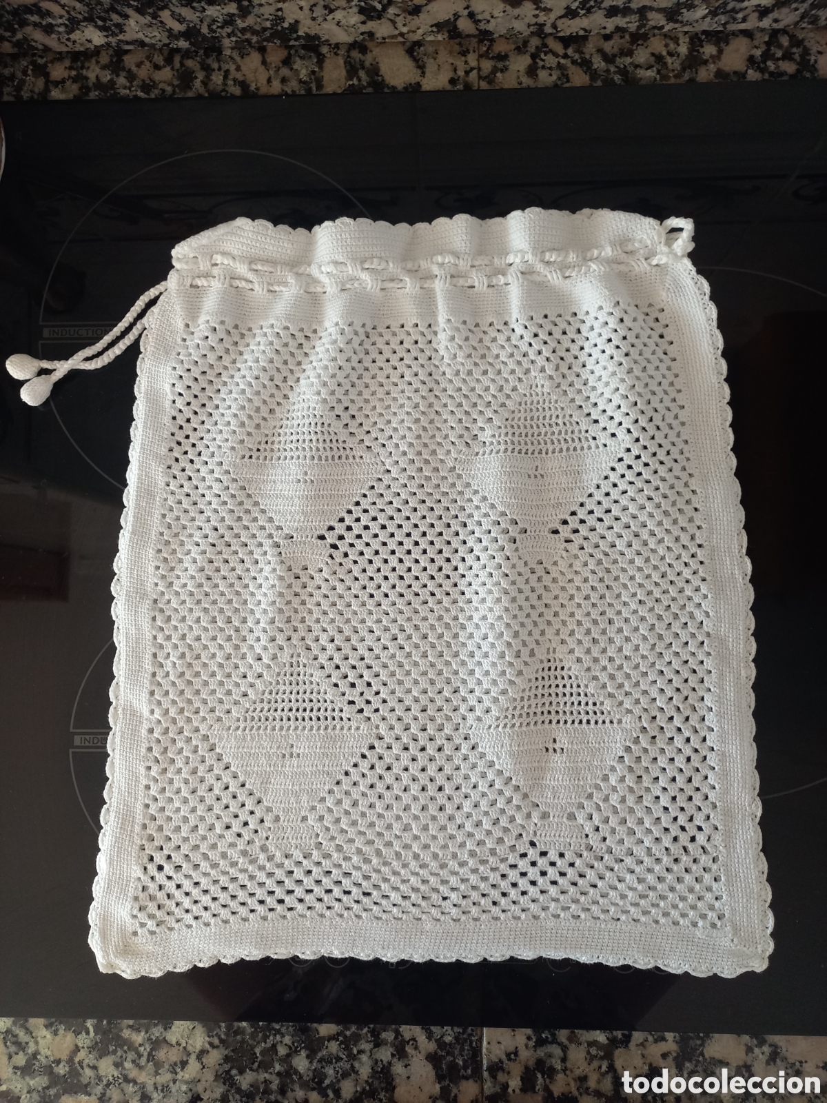 Antig&uuml;edades: Juego de Bolsa de pan y delantal