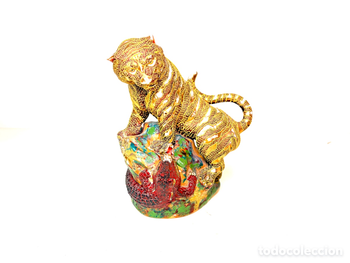 Antiques: Lion Golden Foo By Satsuma 1960&rsquo;s