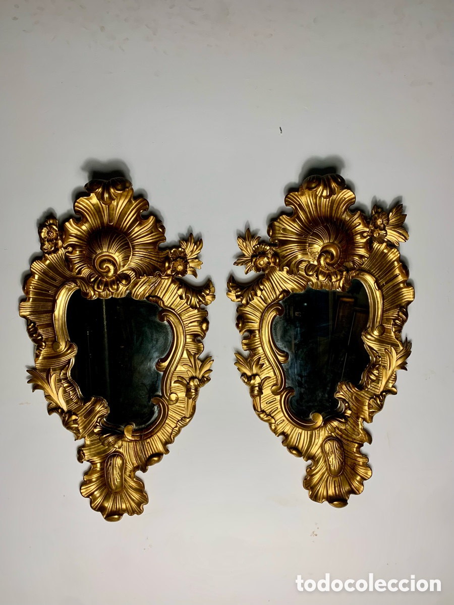 Antig&uuml;edades: Parejas de Cornucopias - Estilo Barroco Espa&ntilde;ol