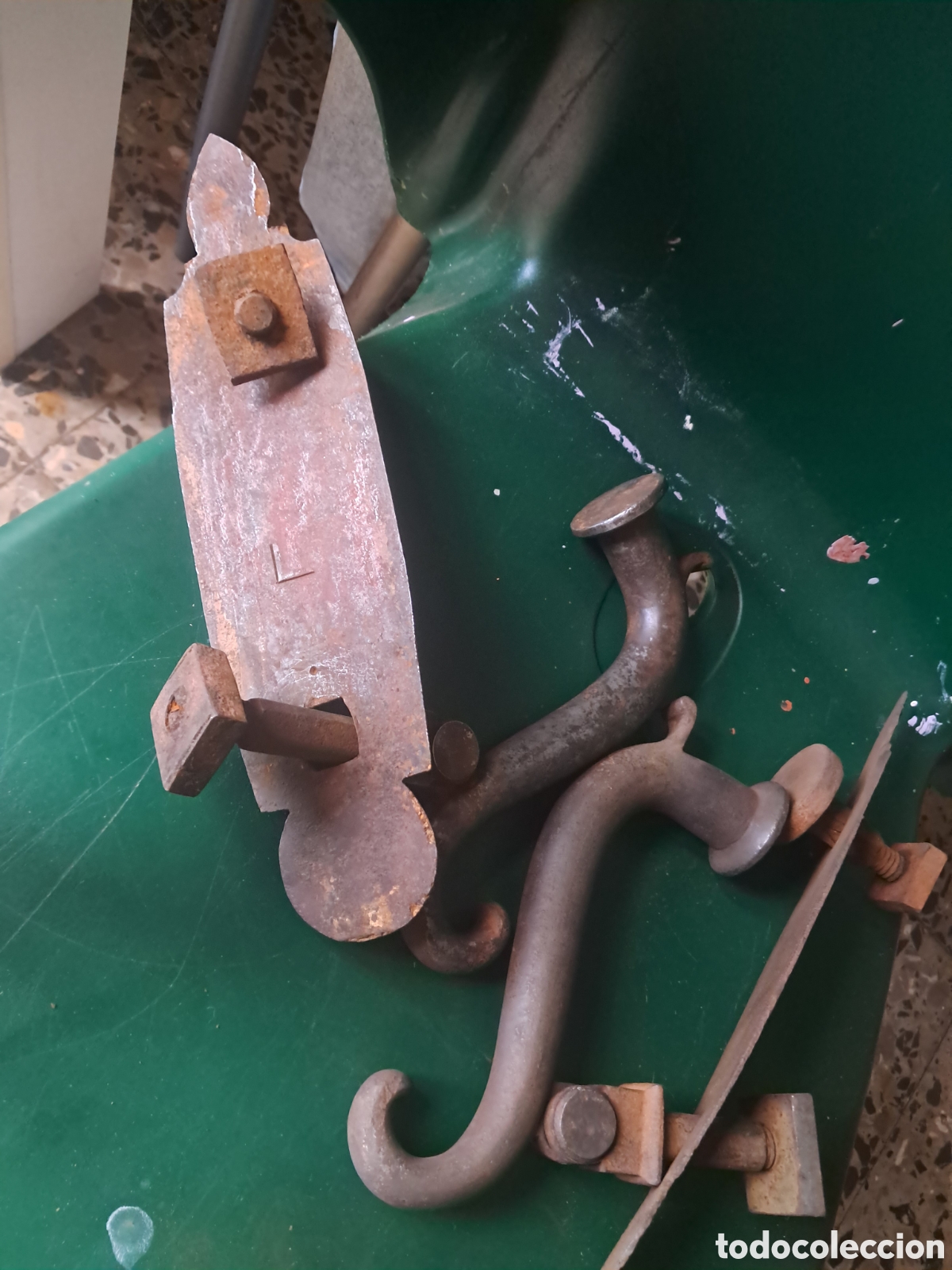 Antig&uuml;edades: Llamadores de forja antiguos - Foto 2