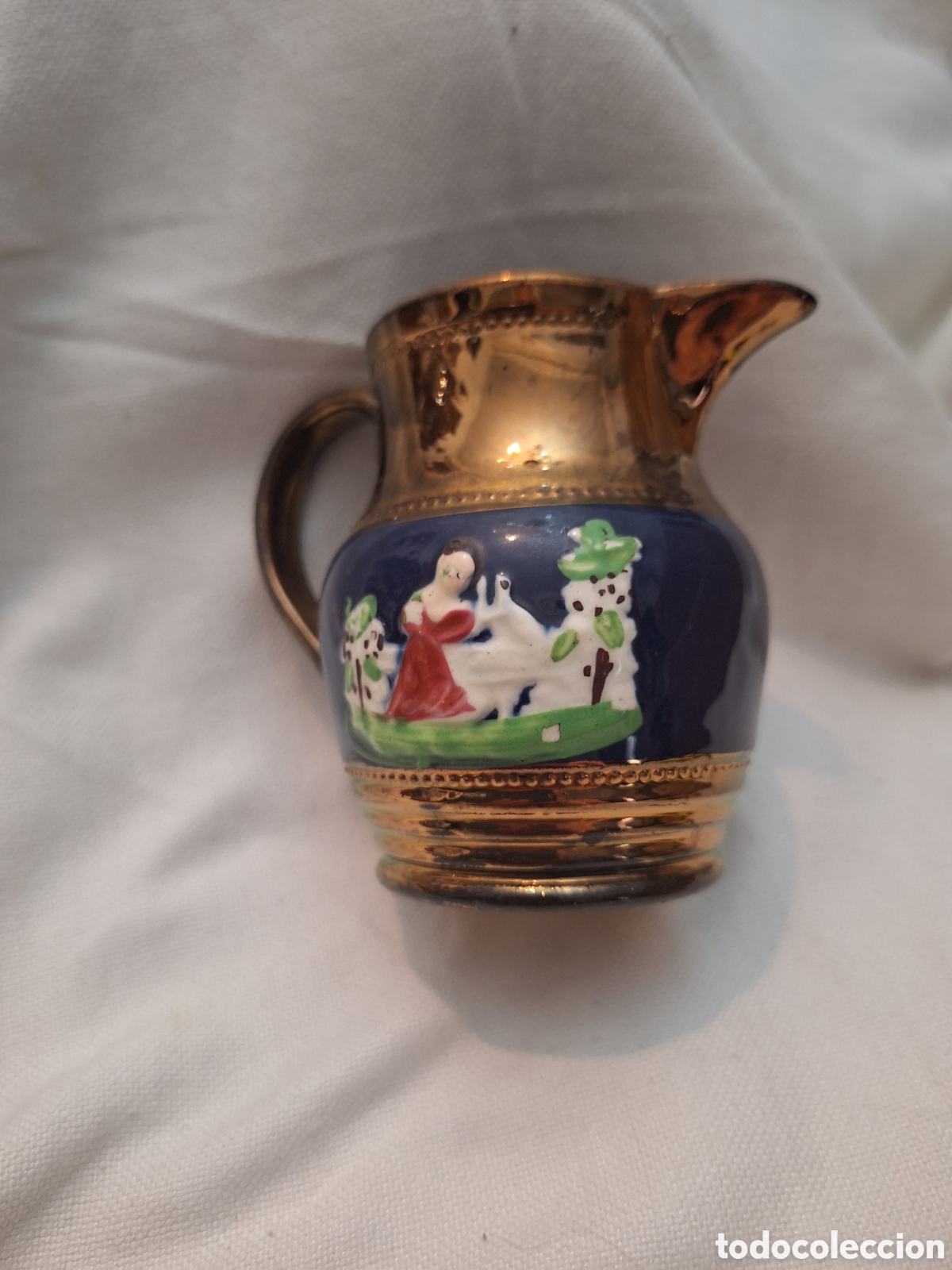 Antiques: Antigua jarrita cer&aacute;mica de Bristol