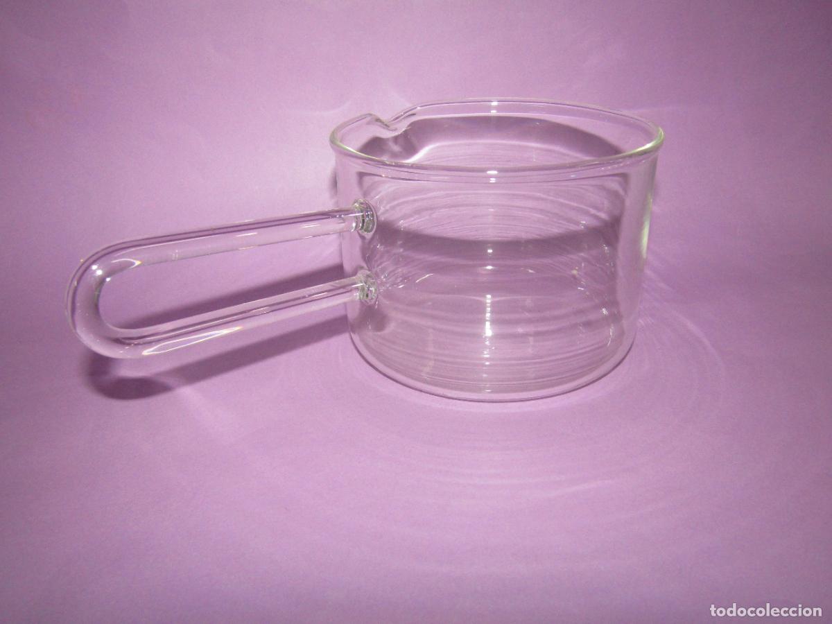Antig&uuml;edades: Antigua Cazo de Cristal para Fuego de CATAMOUNT GLASS Fabricada en Estados Unidos