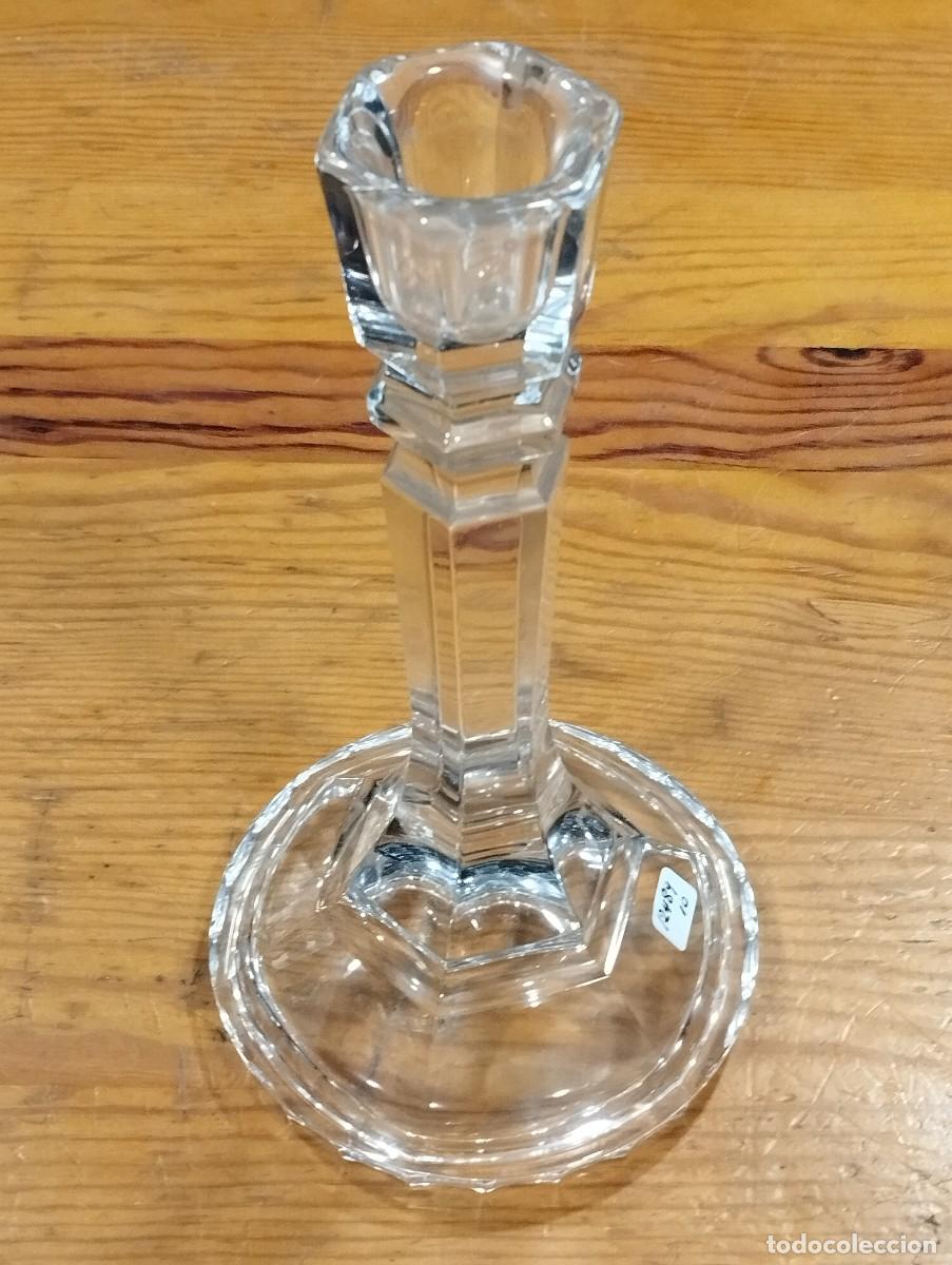 Antig&uuml;edades: CANDELABRO CRISTAL DARQUES (R.C.R). - Foto 3