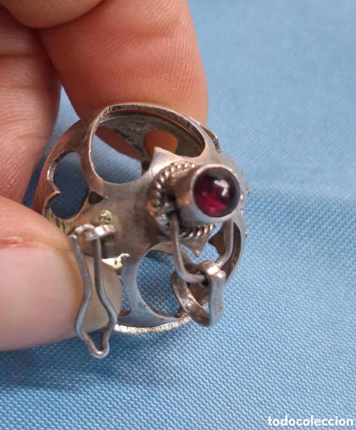 Antig&uuml;edades: Colgante esfera en plata 925 - Foto 10