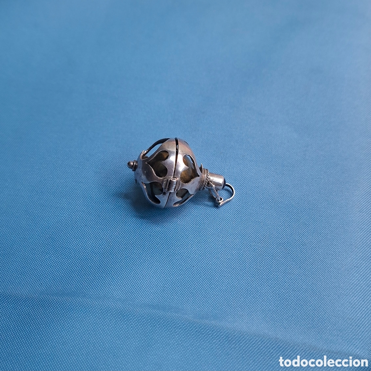 Antig&uuml;edades: Colgante esfera en plata 925 - Foto 18