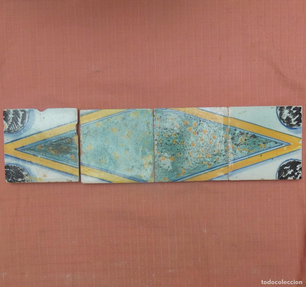 Antig&uuml;edades: Azulejo, Azulejos Espa&ntilde;ol Talavera