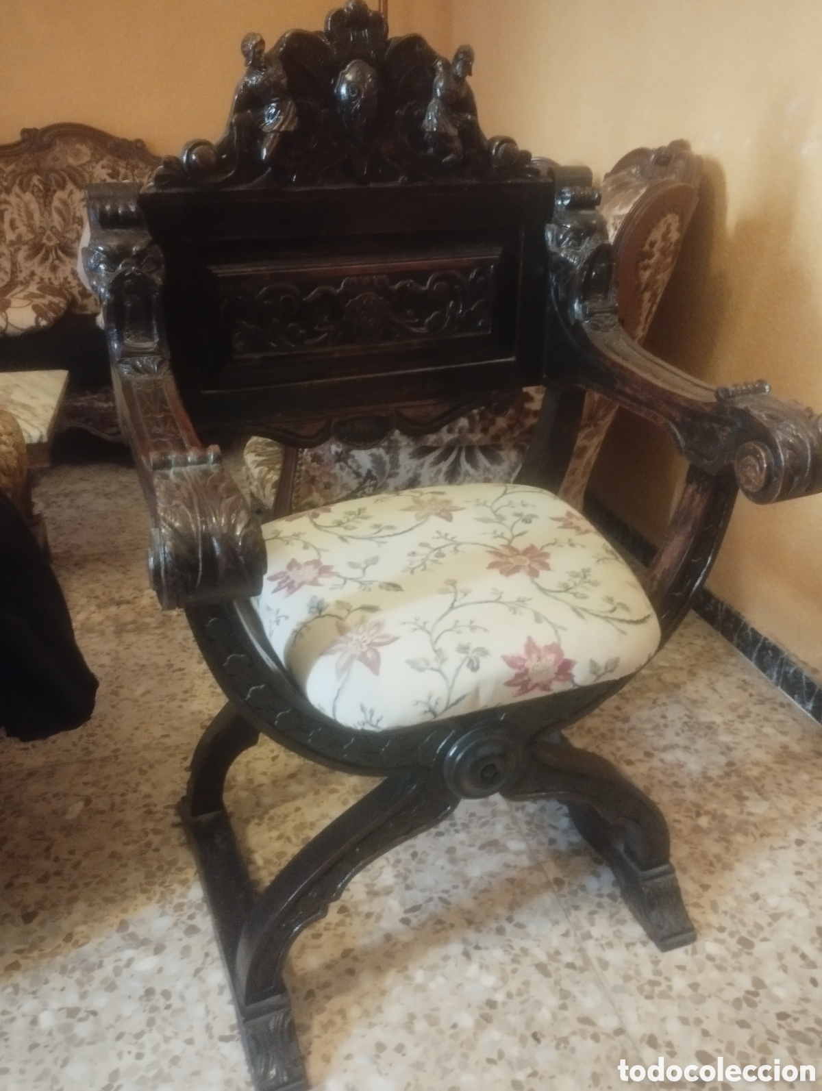 Antig&uuml;edades: Silla antigua jamuga