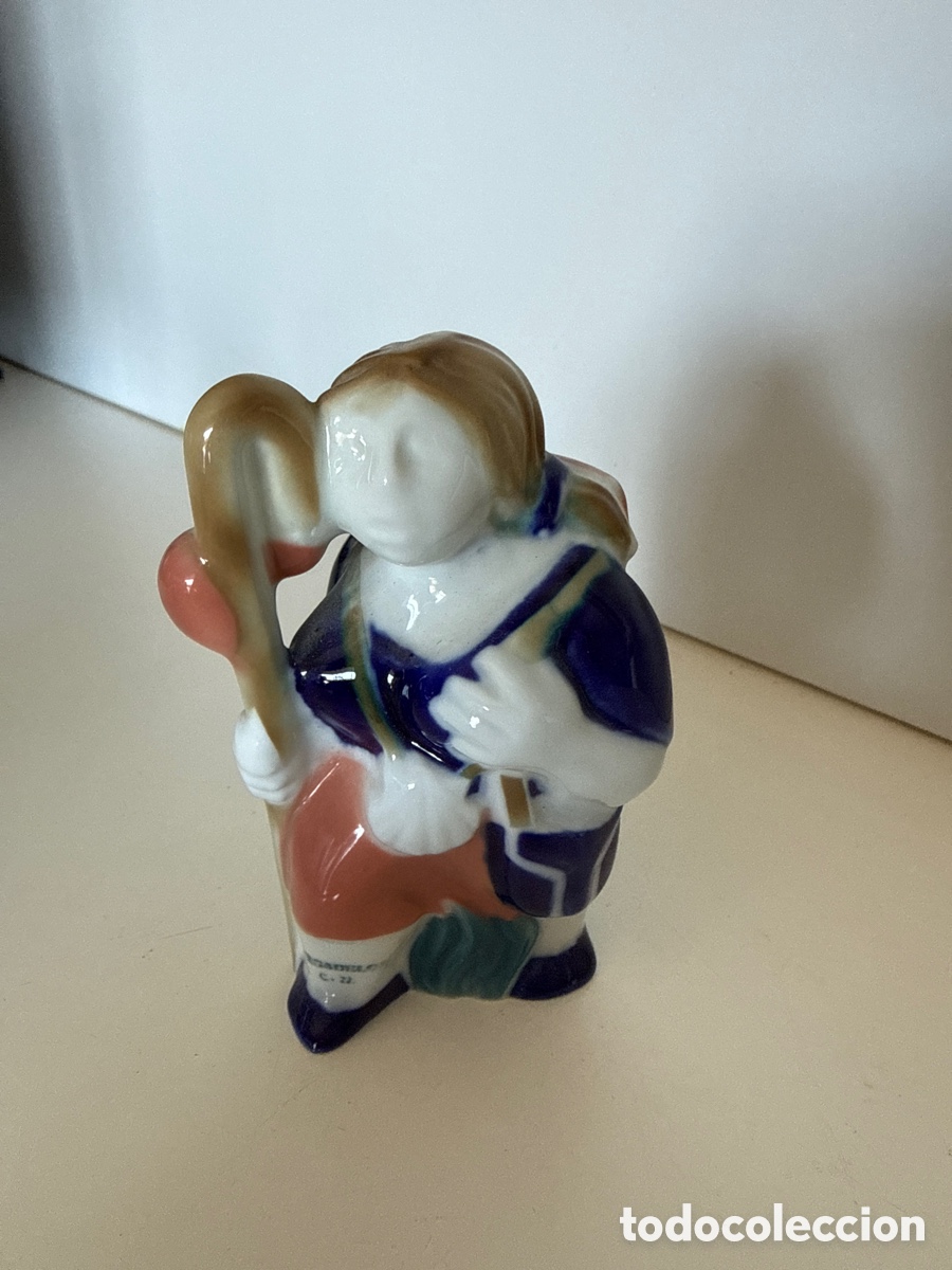 Oggetti Antichi: Sargadelos figura mujer peregrina