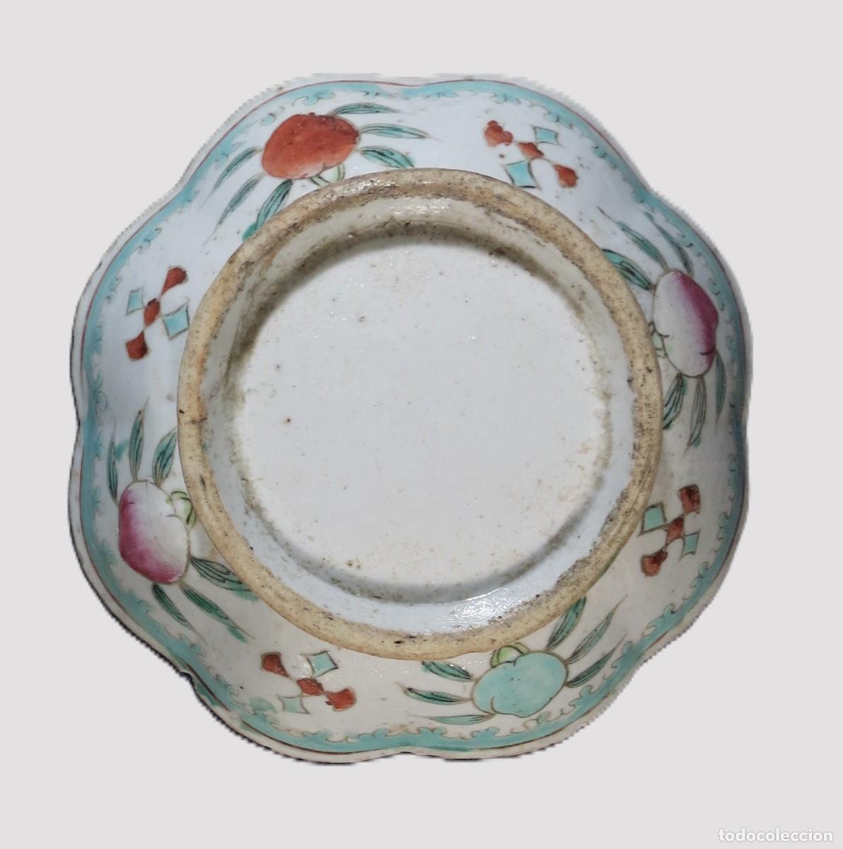 Antiquit&auml;ten: Ta&ccedil;a Fam&iacute;lia Rosa Companhia das &Iacute;ndias Porcelana Chinesa Per&iacute;odo Guangxu 1875&ndash;1908