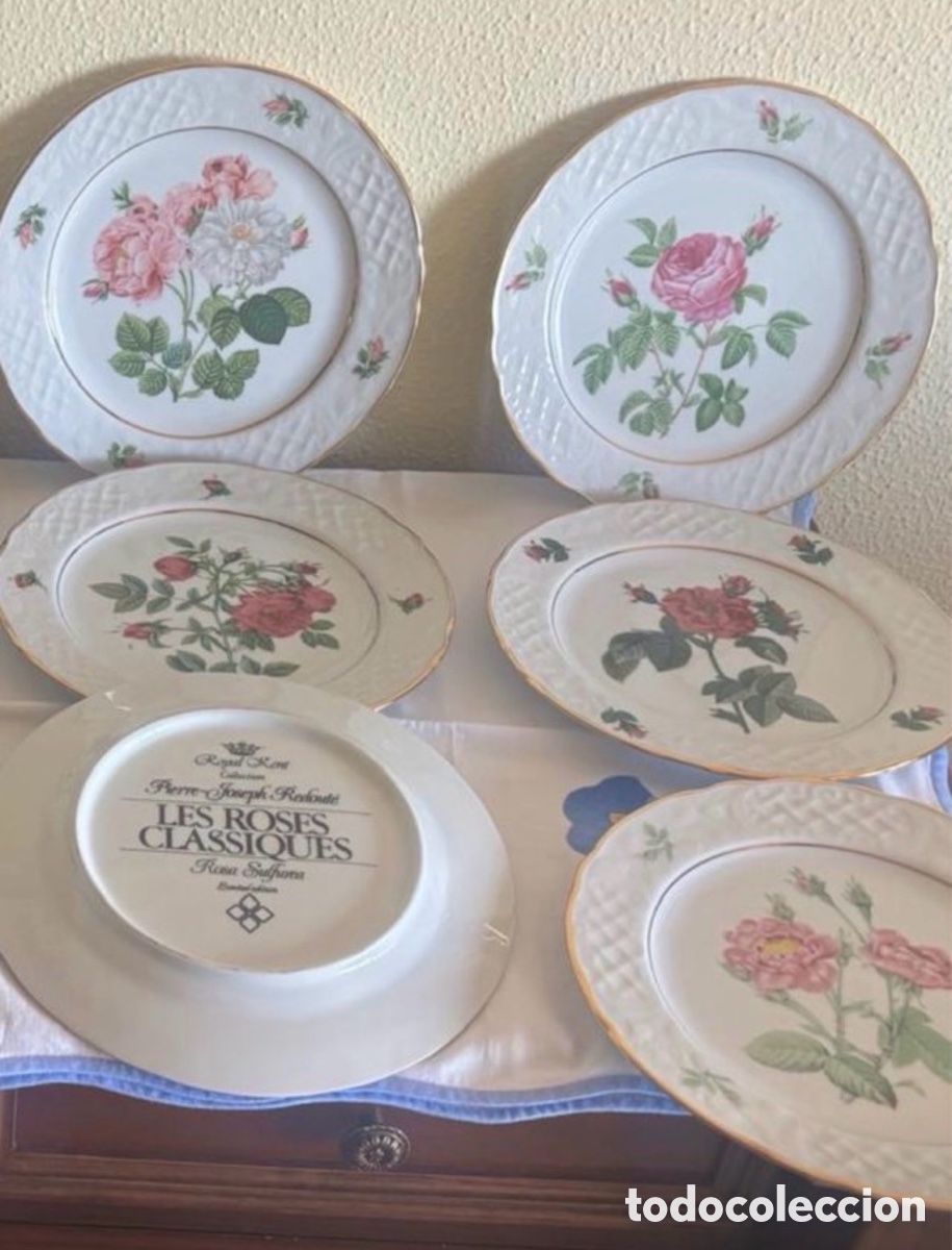 Antig&uuml;edades: Conjunto platos edici&oacute;n limitada de Royal Kent - Foto 4