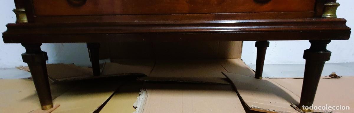 Antig&uuml;edades: BUR&Oacute;-ABATTANT ESTILO IMPERIO - Foto 8
