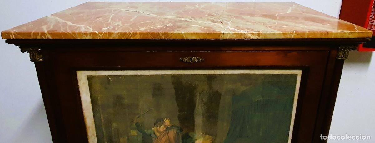 Antig&uuml;edades: BUR&Oacute;-ABATTANT ESTILO IMPERIO - Foto 4