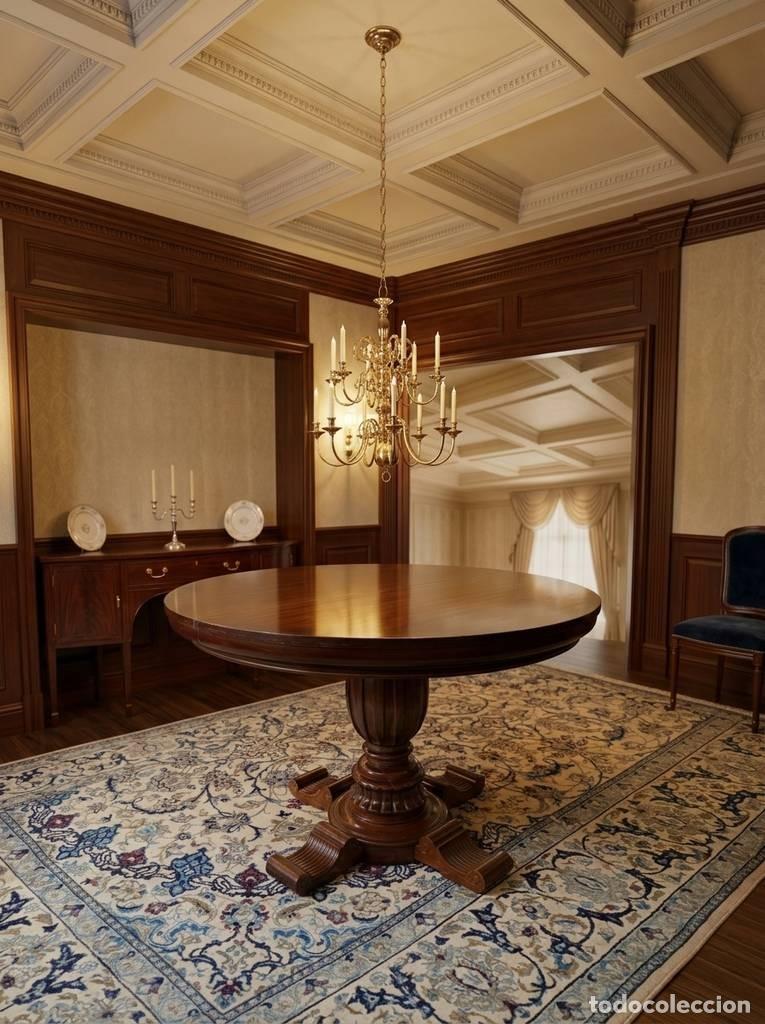 Antig&uuml;edades: MESA DE COMEDOR EXTENSIBLE - Foto 1