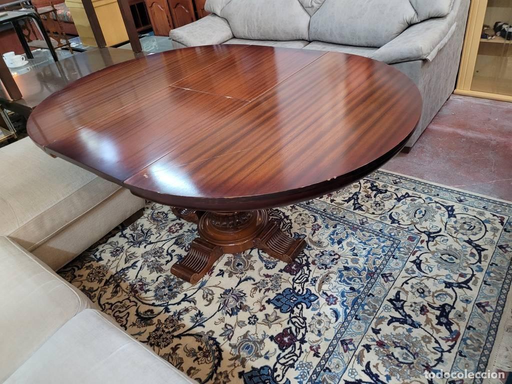 Antig&uuml;edades: MESA DE COMEDOR EXTENSIBLE - Foto 4