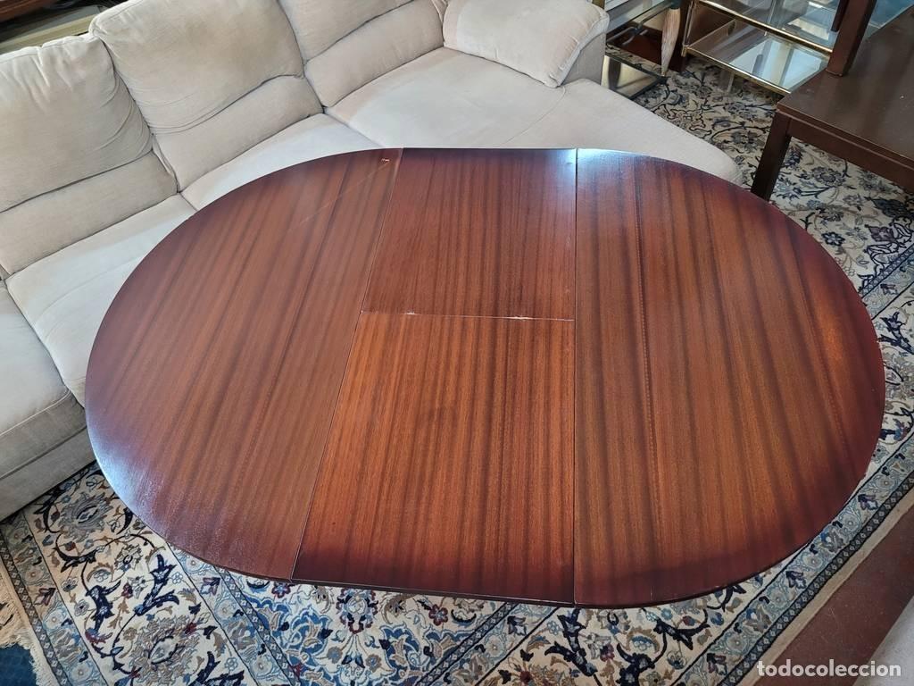 Antig&uuml;edades: MESA DE COMEDOR EXTENSIBLE - Foto 6