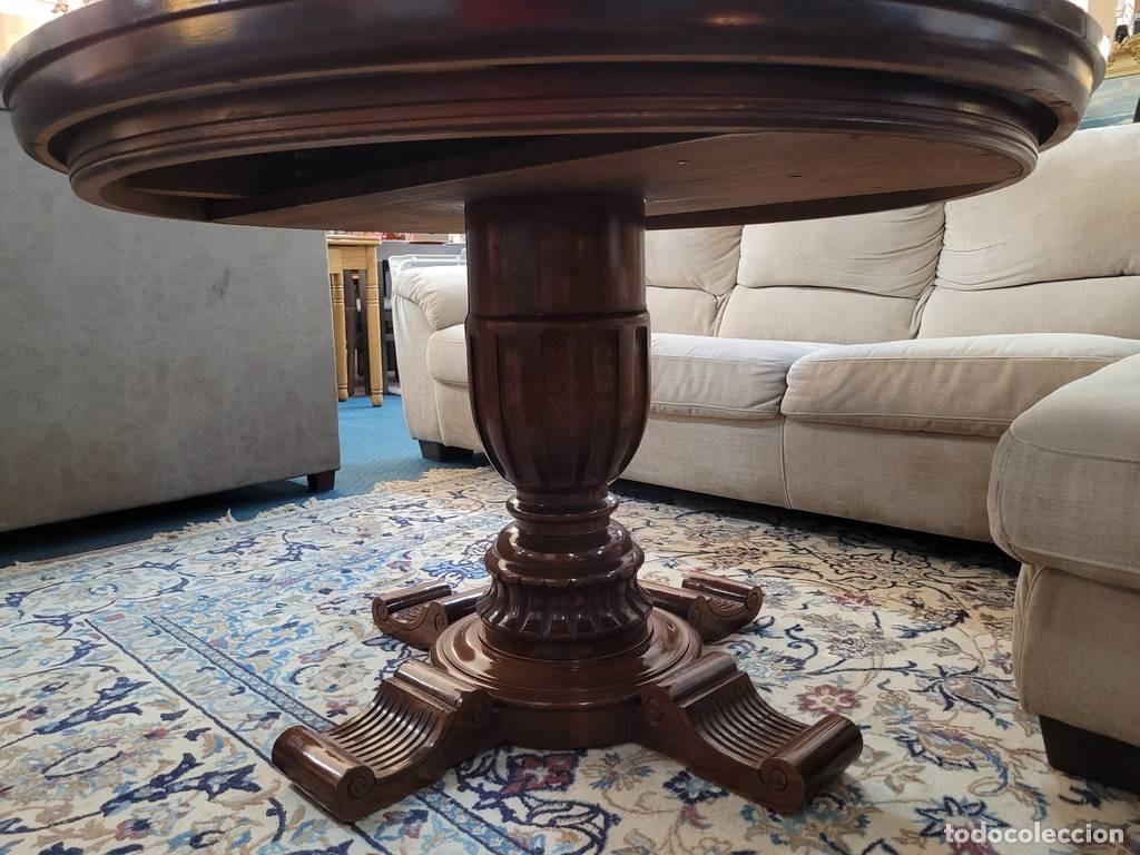 Antig&uuml;edades: MESA DE COMEDOR EXTENSIBLE - Foto 7