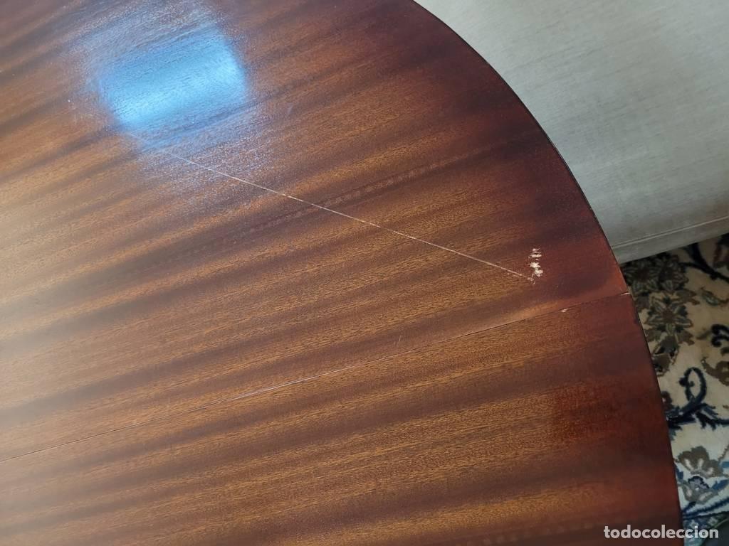 Antig&uuml;edades: MESA DE COMEDOR EXTENSIBLE - Foto 8
