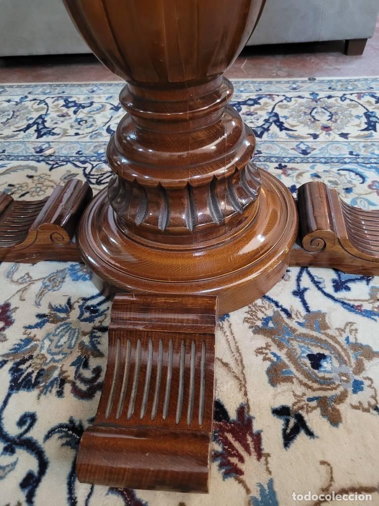 Antig&uuml;edades: MESA DE COMEDOR EXTENSIBLE - Foto 10