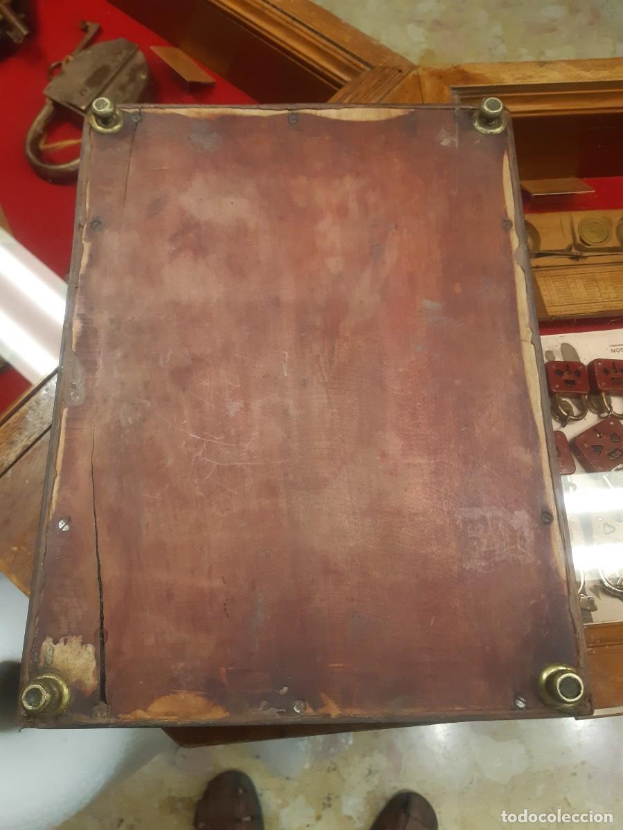 Antig&uuml;edades: CAJA/TOCADOR DE MARQUETERIA. &iexcl;&iexcl; UNA PASADA!! - Foto 7