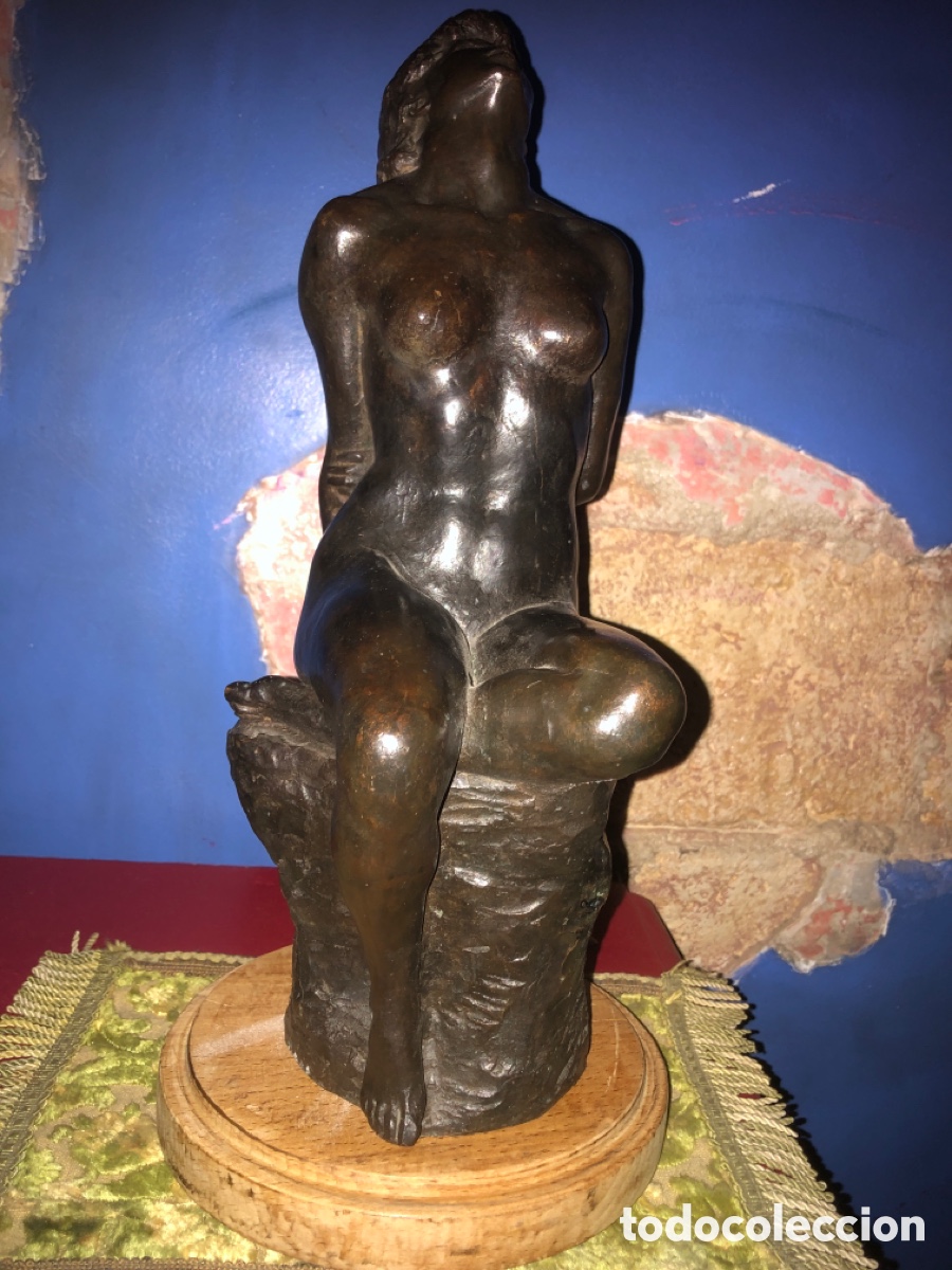 Antig&uuml;edades: Escultura bronce (Miguel Moreno )