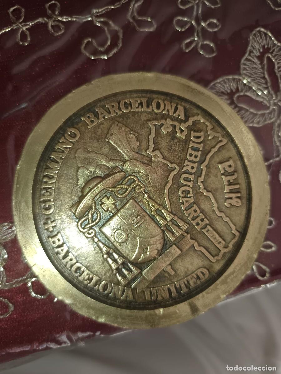 Antig&uuml;edades: Medalla hist&oacute;rica &rdquo;1&ordf; Visita Mons. Hubert D'Rozario a Barcelona 1966