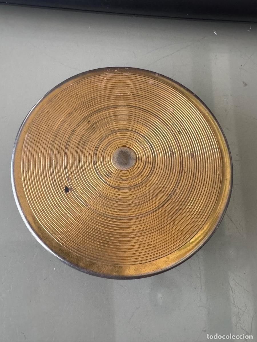 Antig&uuml;edades: Polvera de maquillaje, metal y esmalte. - Foto 10