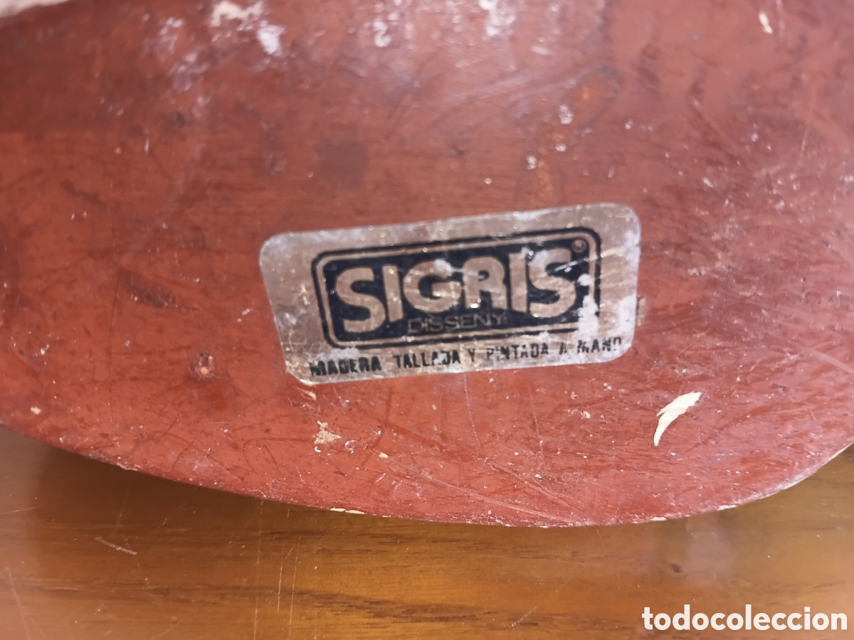 Antig&uuml;edades: Dos patos figuras de madera preciosas - Foto 3