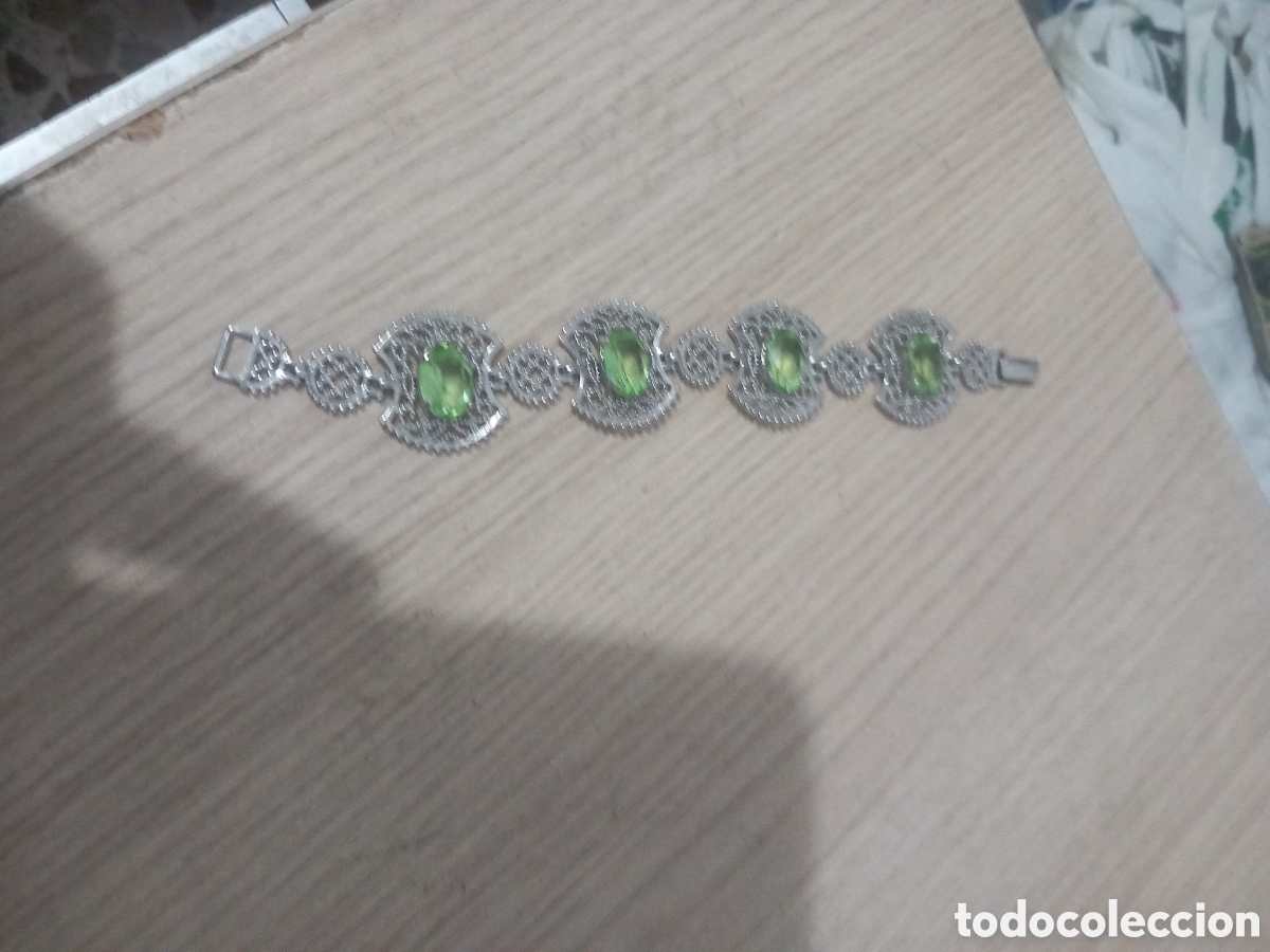 Antig&uuml;edades: PULSERA DE PLATA 925,,VER FOTOS