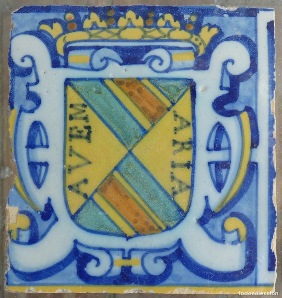 Antig&uuml;edades: Azulejo, Azulejos Espa&ntilde;ol Talavera