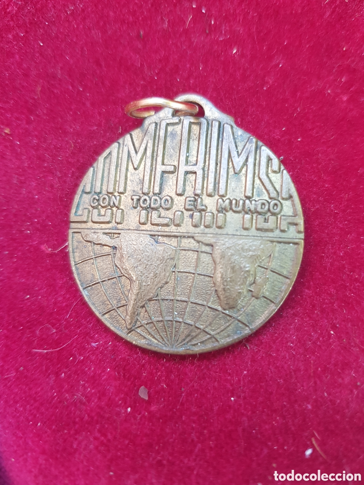 Antig&uuml;edades: ANTIGUA MEDALLA COMERIMSA ANIVERSARIO 1949 1974