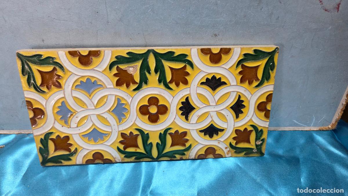 Antiquit&eacute;s: azulejo de triana antigua siglo XVIII