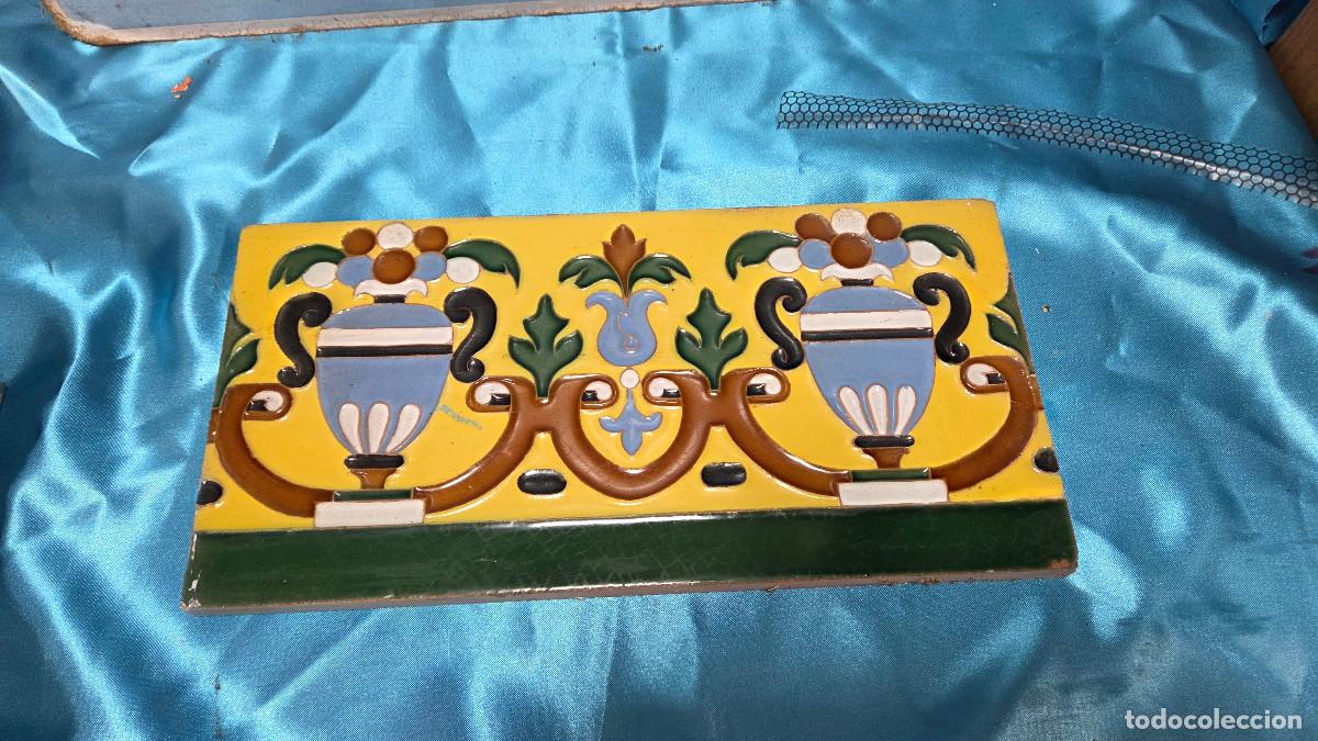 Antiques: azulejo de triana antigua siglo XVIII