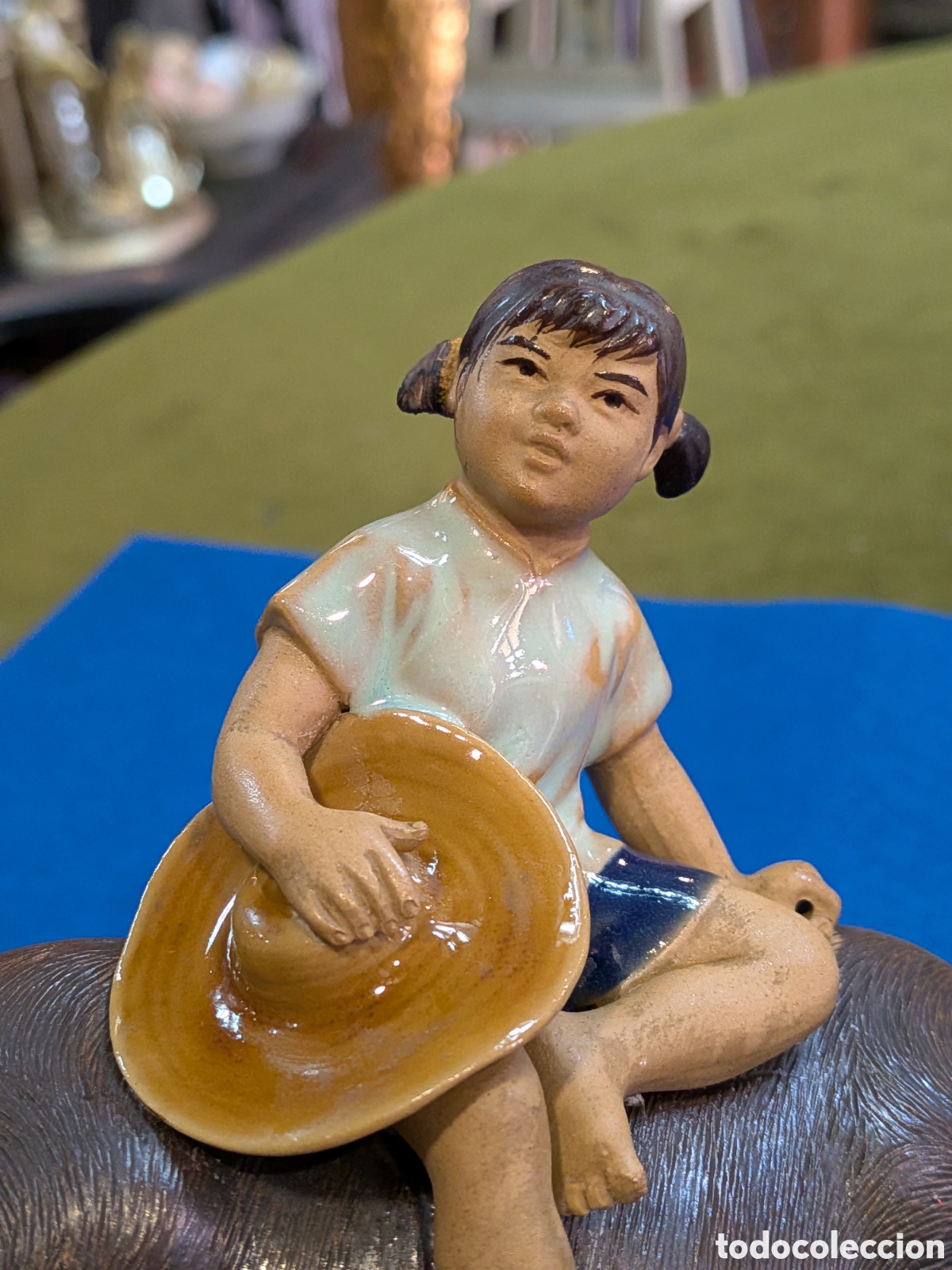 Antig&uuml;edades: Ceramica de Shiwan, china. REF-463/3 - Foto 8
