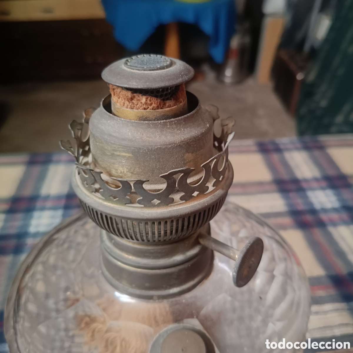 Antig&uuml;edades: Quinqu&eacute; finales del XIX Frances. 17*17*45 cm - Foto 3