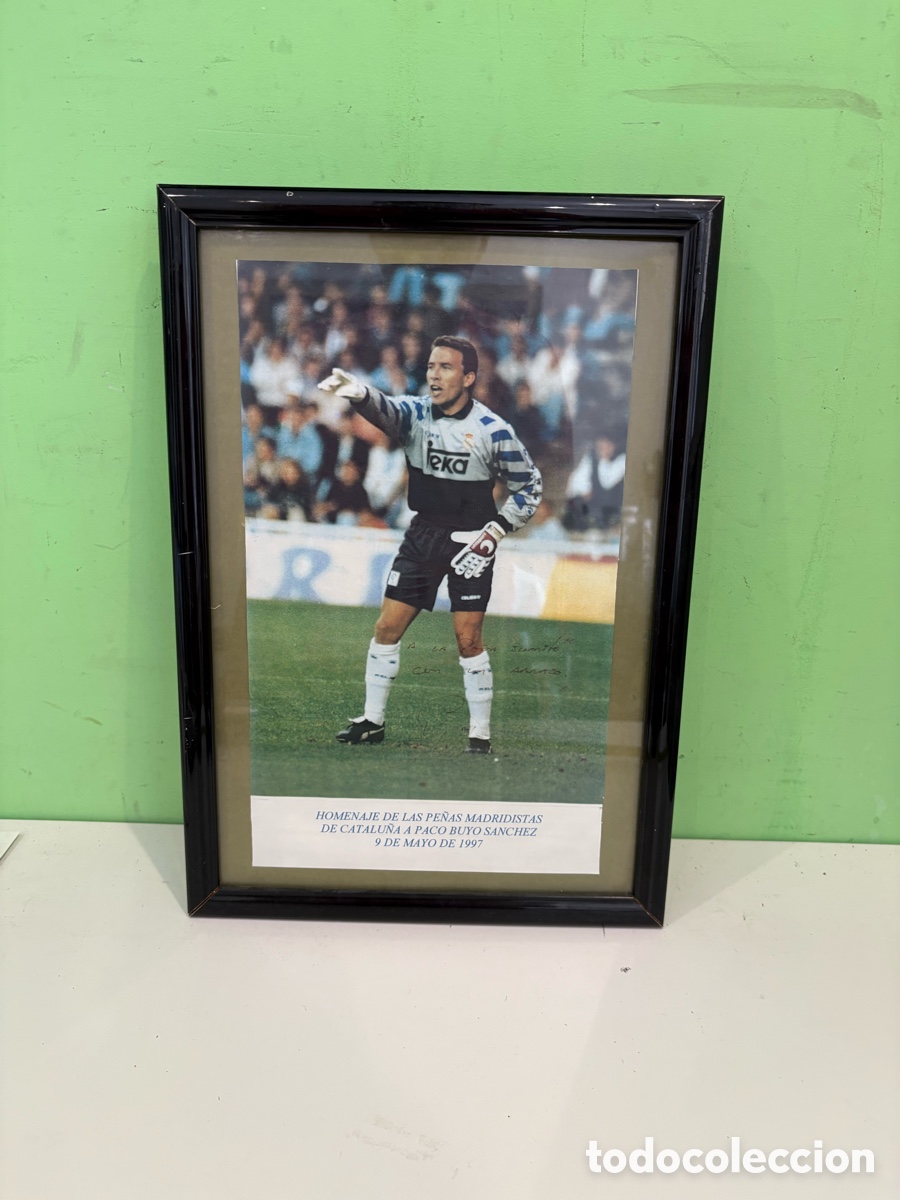Antig&uuml;edades: Panel conmemorativo Real Madrid 1998 &ndash; Campe&oacute;n de Europa y del Mundo &ndash; Original