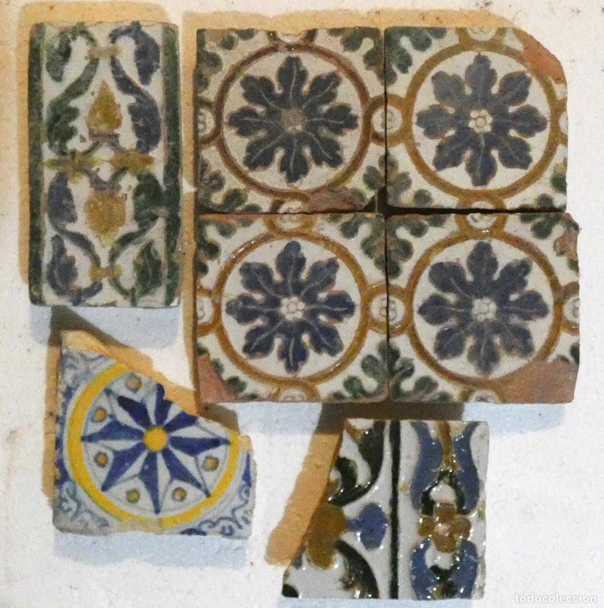 Antiquit&auml;ten: Azulejo, Azulejos Olambrilla Espa&ntilde;ol, Toledo siglo 16