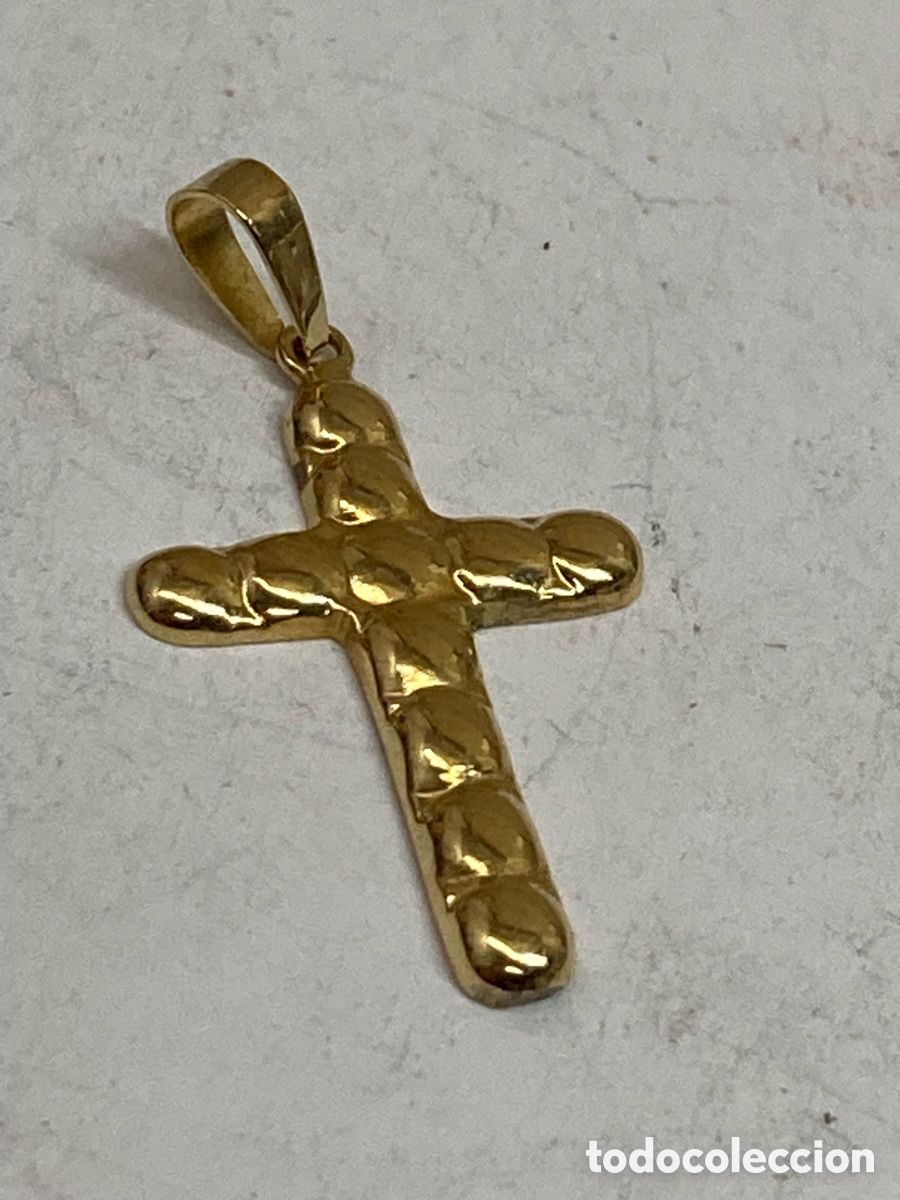 Antig&uuml;edades: Cruz de plata religiosa C622