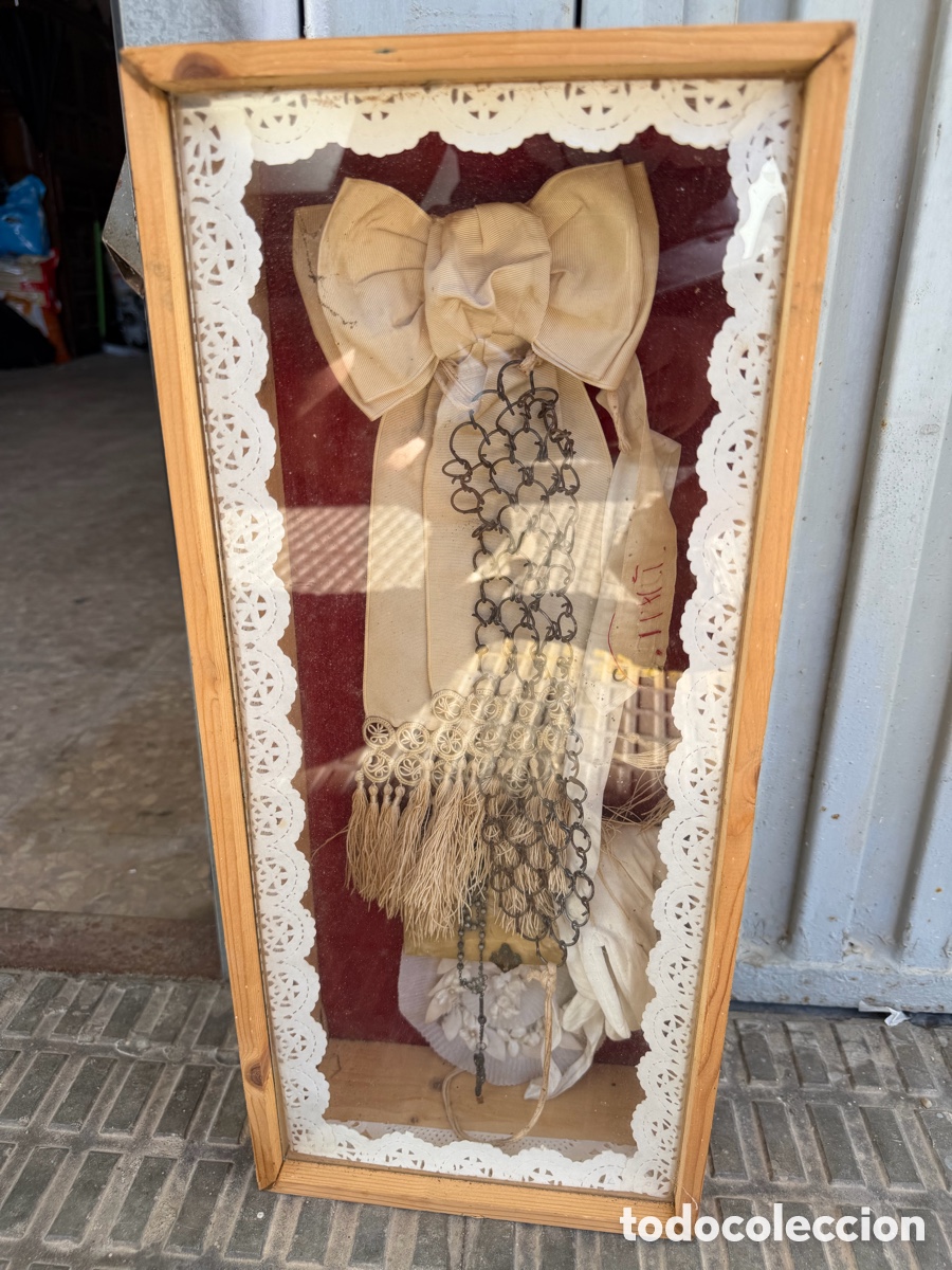 Antig&uuml;edades: Cilicio monja comuni&oacute;n composici&oacute;n