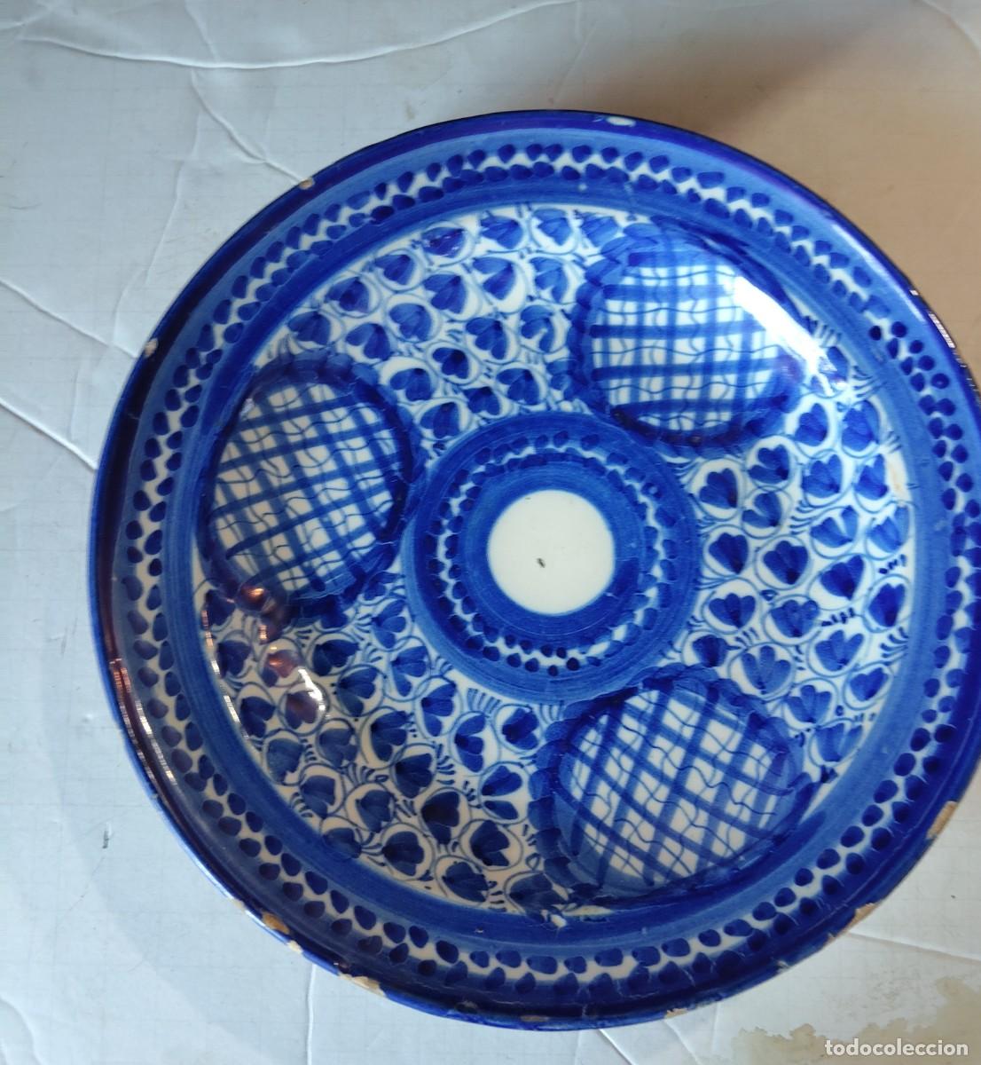 Antiquit&auml;ten: Plato de cer&aacute;mica de Manises S. XIX