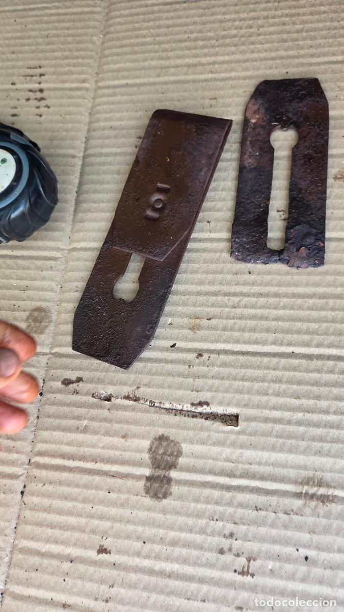 Antig&uuml;edades: cuchillas antiguas de carpinteria - Foto 4